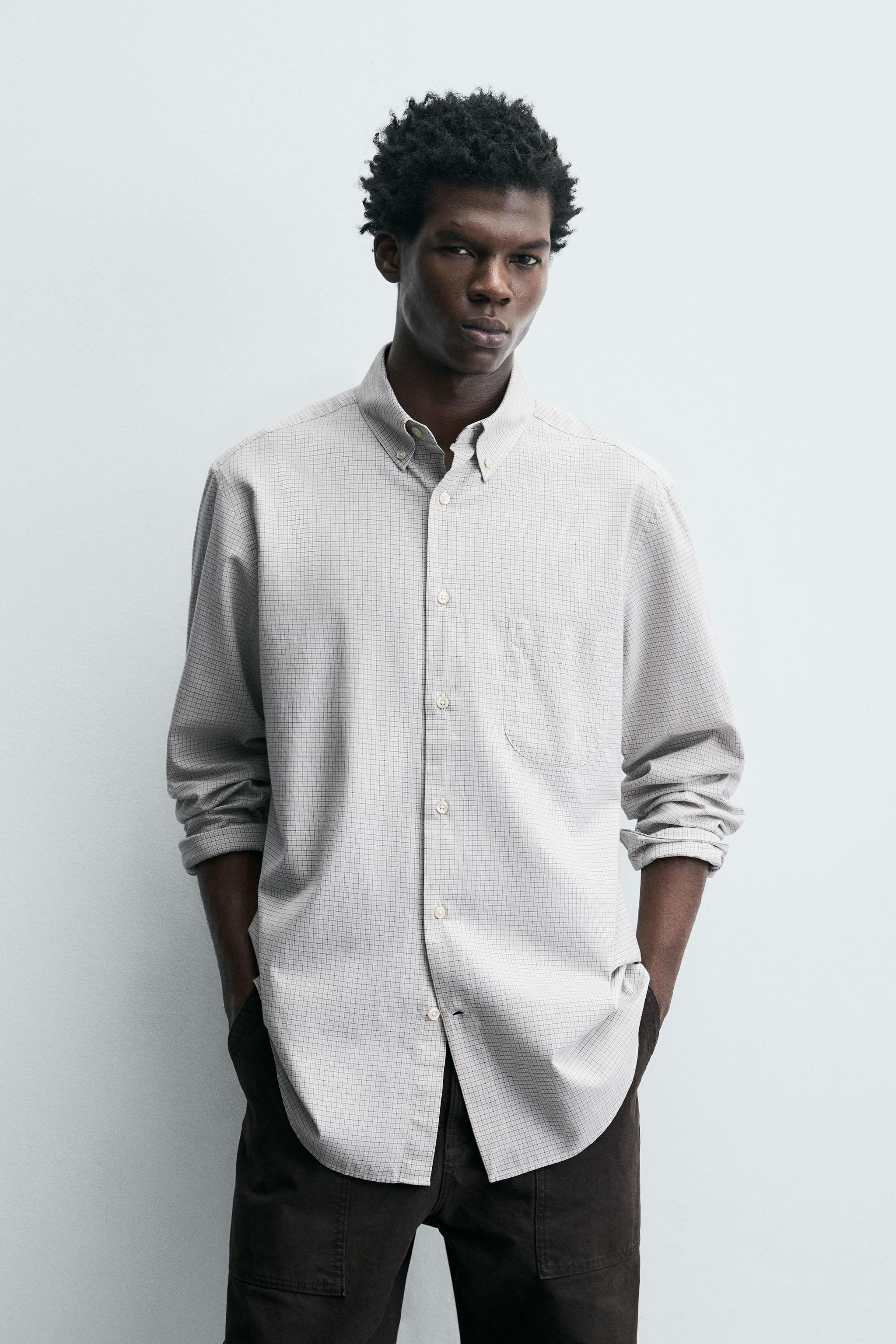 REGULAR FIT PLAID SHIRT